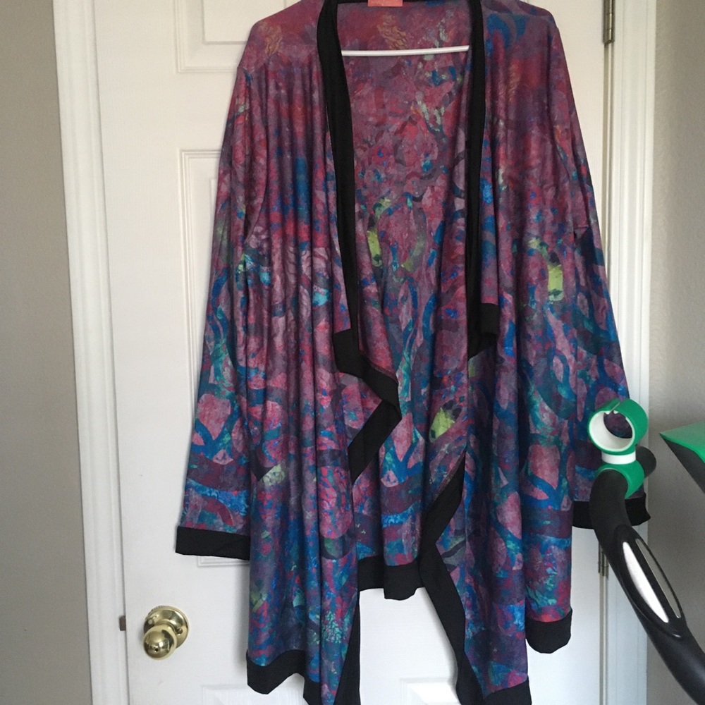 Shrug, long cardigan